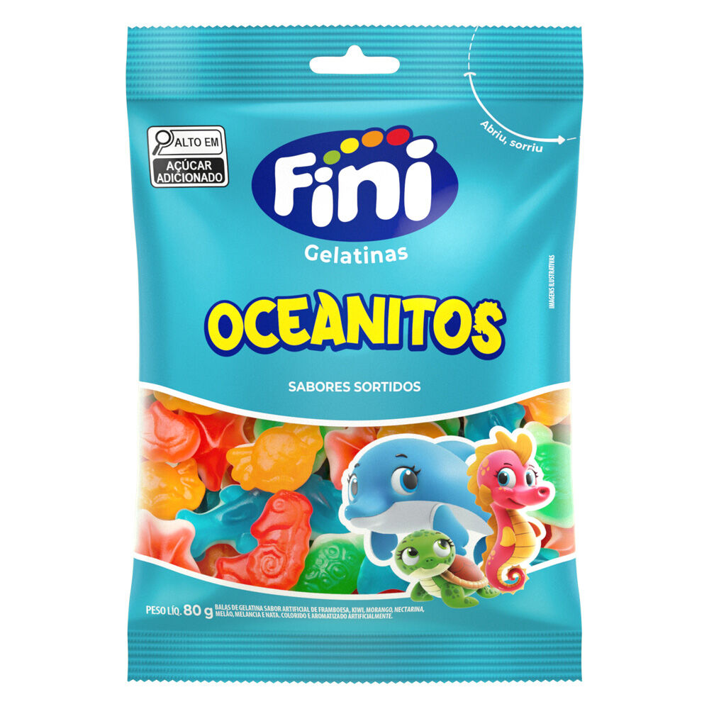 SM FINI OCEANITOS GELATINA 80G