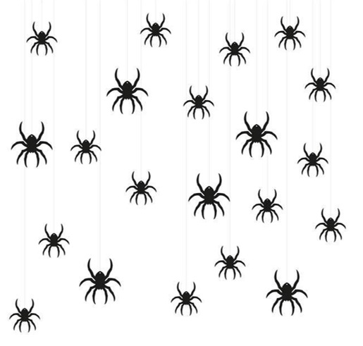 DECOR DE PEND REGINA ARANHAS HALLOWE