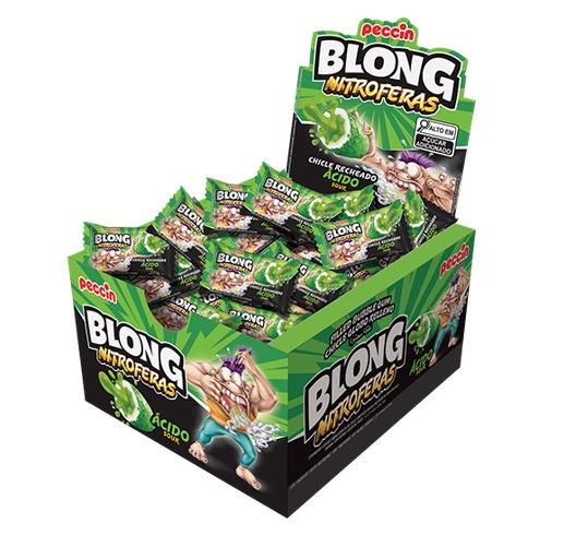 CHICLE BLONG NITROFERAS ACIDO C/40