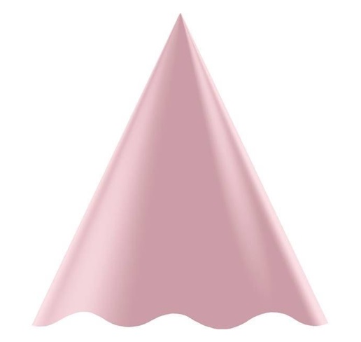 CHAPEU ANIVER REGINA COLOR ROSA QUAR C/8