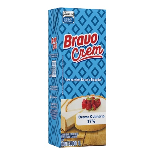CREME DE LEITE CULINARIO BRAVO CREM 1L