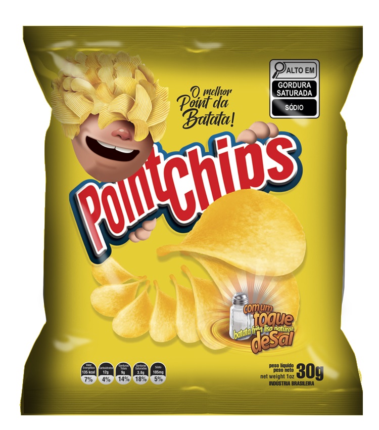 BATATA POINTCHIPS 30G LISA NATURAL