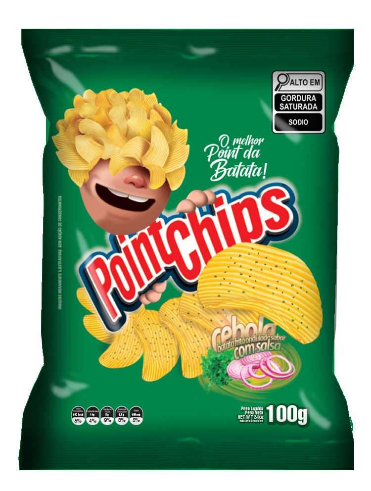BATATA POINTCHIPS 100G CEBOLA/SALSA