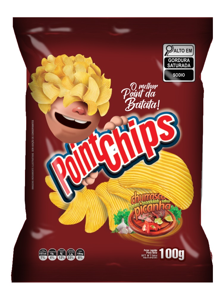 BATATA POINTCHIPS 100G CHURRASCO