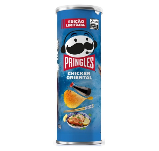 BATATA CHIPS PRINGLES FRANGO ORIENT 100G