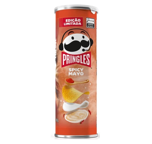 BATATA CHIPS PRINGLES MAIONESE PIC 100G