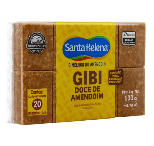 DOCE STA HELENA GIBI 600G C/20