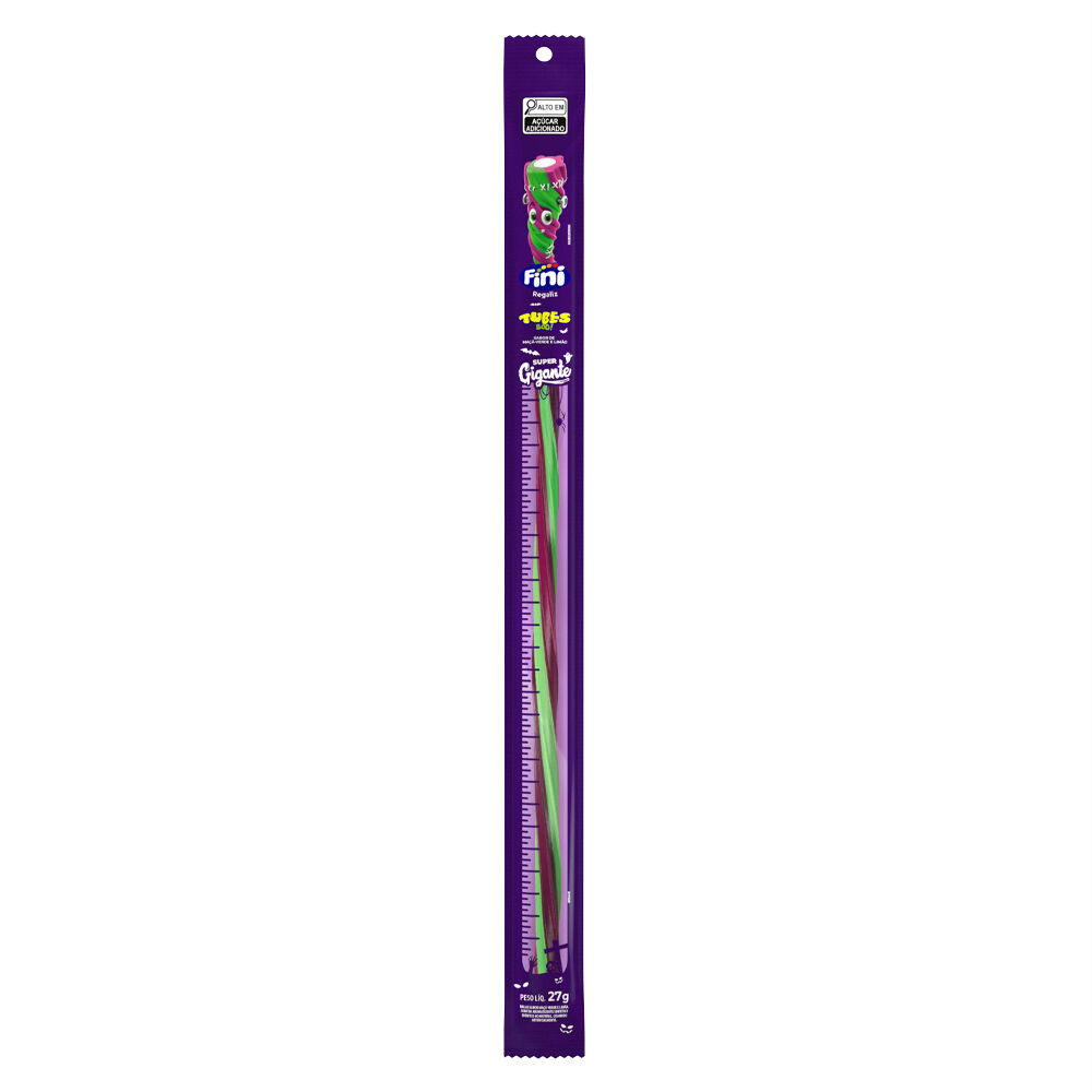 TUBES BOO FINI GIGANTE MACA VD/LIMAO 27G