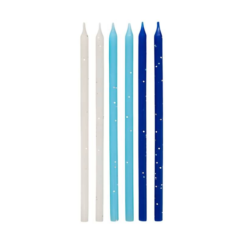 VELA PALITO REGINA DEGRADE AZUL C/6