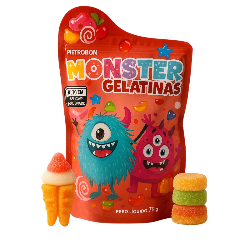 BALA PIETROBON GELATINA MONSTER SORT 72G
