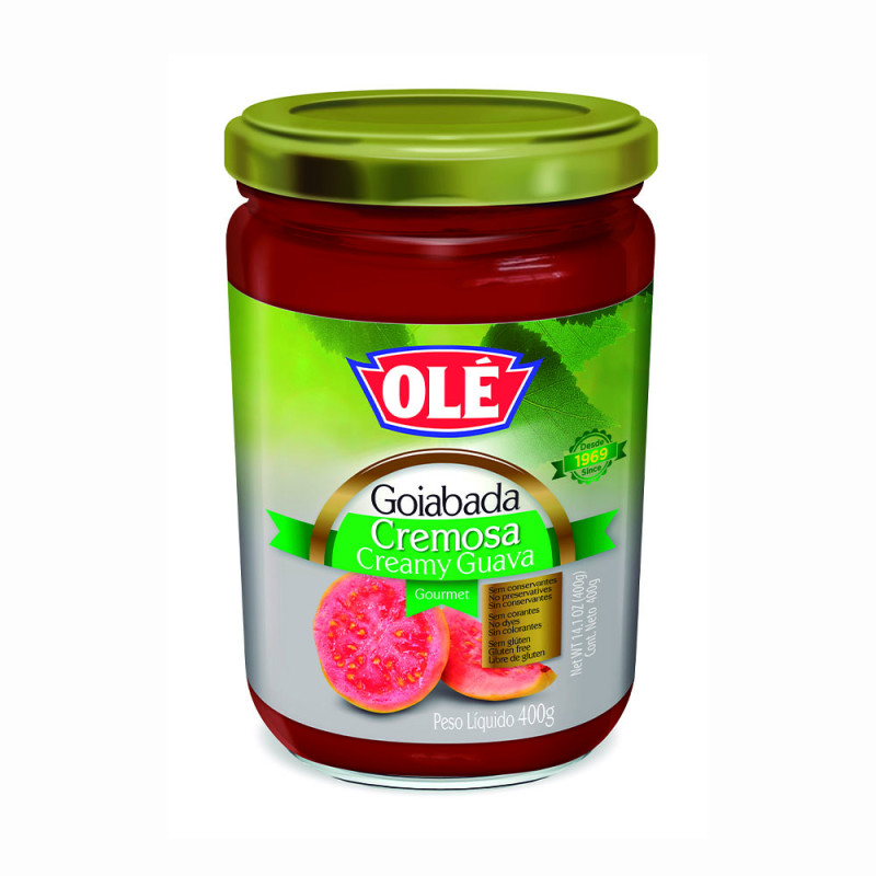 DOCE OLE GOIABADA CREMOSA VIDRO 400G