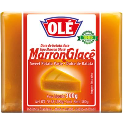 DOCE OLE MARRON GLACE TABLETE 300G