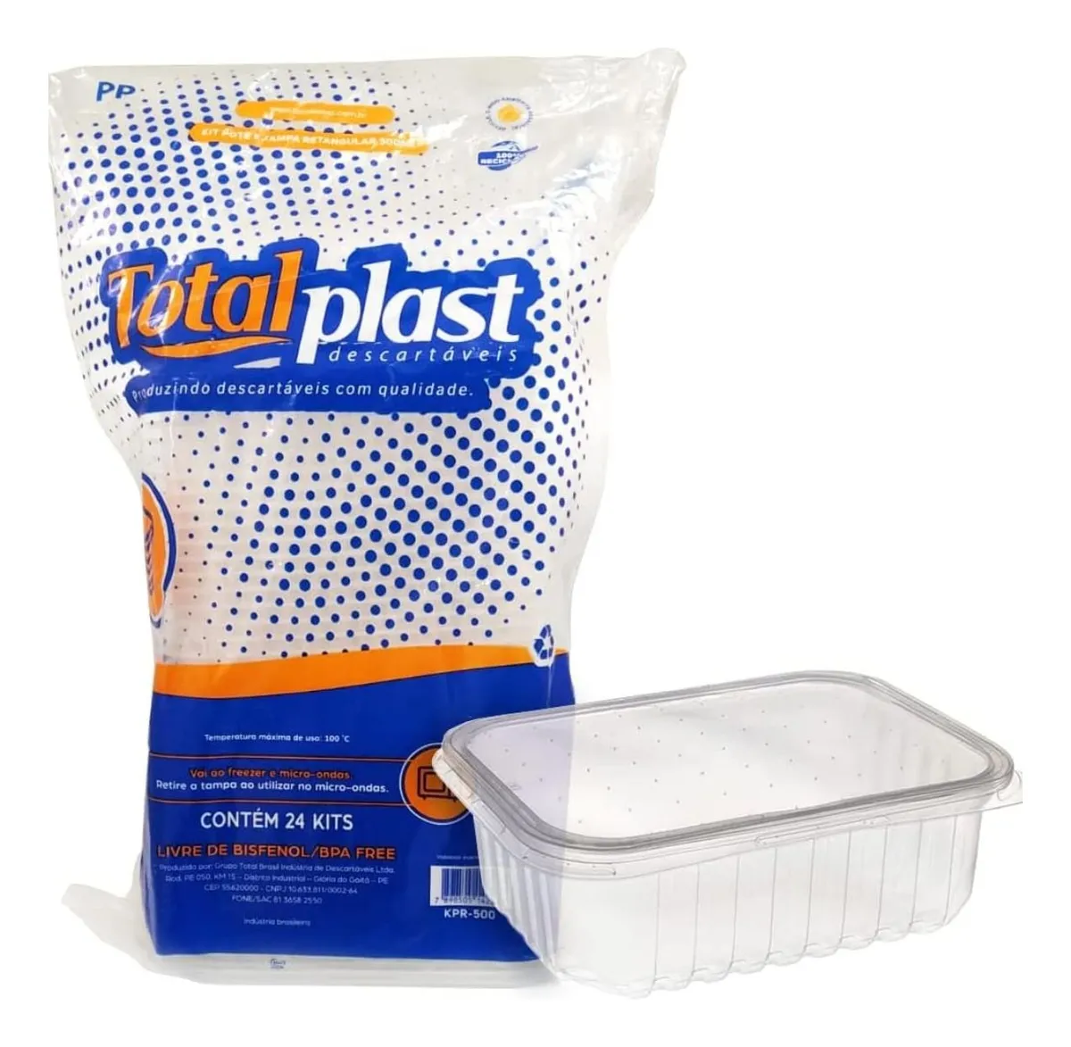 POTE PLAST/TPA RET TOTALPLAST 250ML C/24