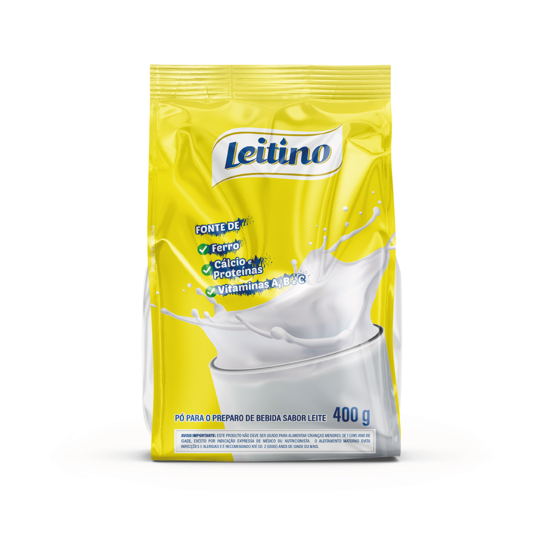 LEITE PO LEITINO COMPOSTO 400G