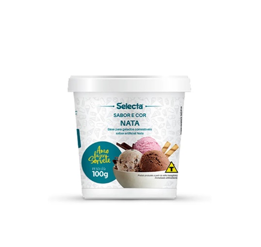 BASE P/SORVETE SELECTA NATA 100G