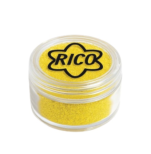 PO P/DECORAR RICO GLITTER AMARELO 10G