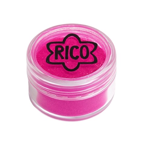 PO P/DECORAR RICO GLITTER PINK 10G