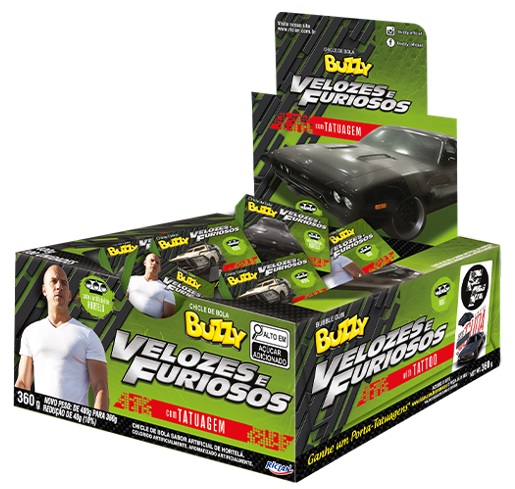 CHICLE BUZZY VELOZES E FUR HORT C/90