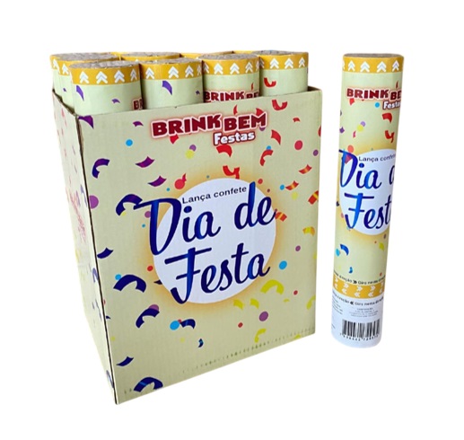 LANCA CONFETE BRINK BEM DIA FESTA COLOR