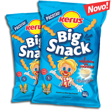 SALG KERUS BIG SNACK REQUEIJAO 150G