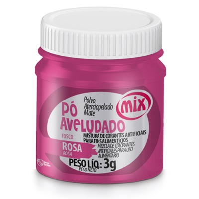 CORANTE MIX PO ROSA FOSCO AVELUDAD 3G