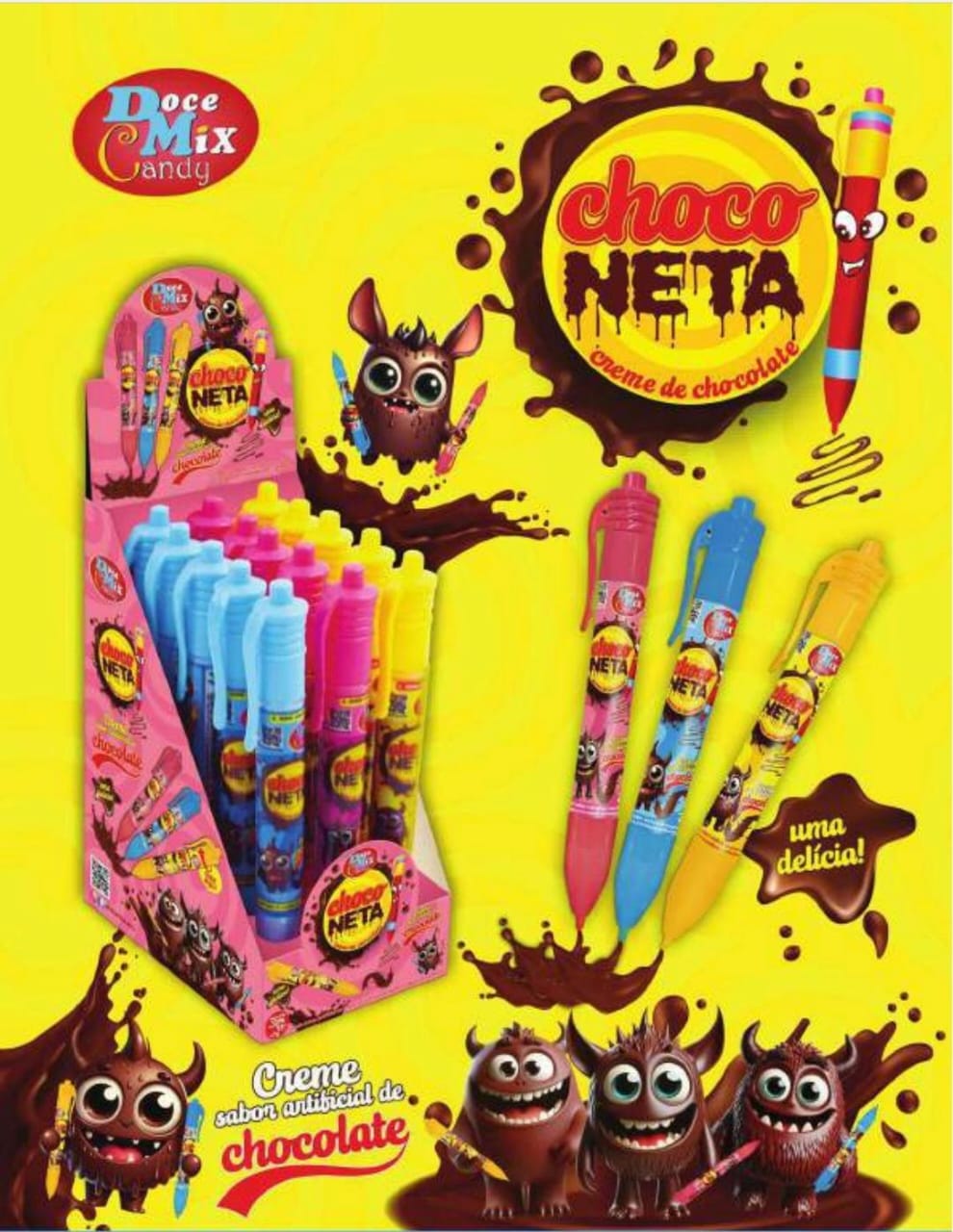 CHOCONETA DOCE MIX CANDY 7G