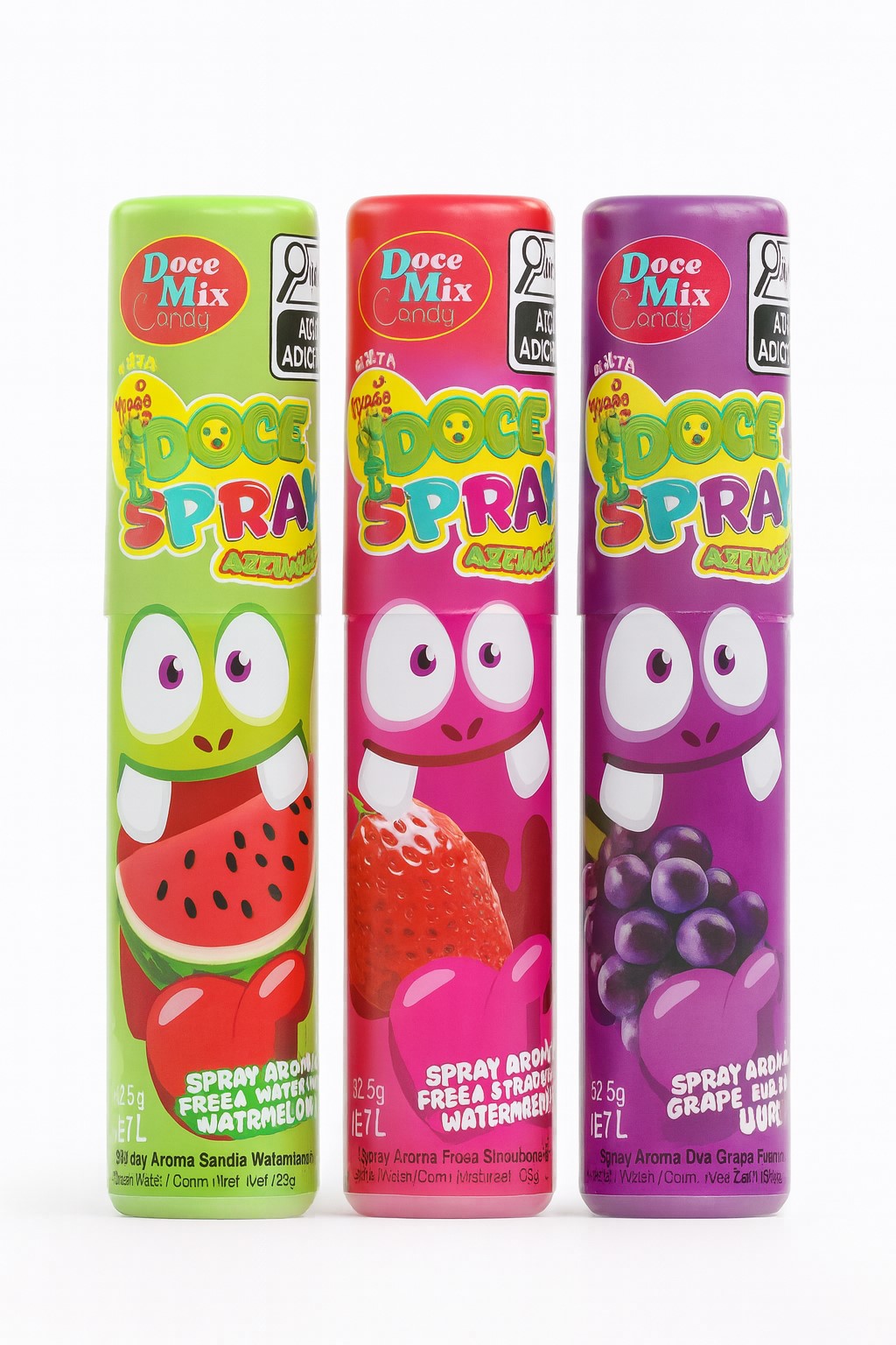 BALA DOCE SPRAY AZEDINHA DOCE MIX 20ML