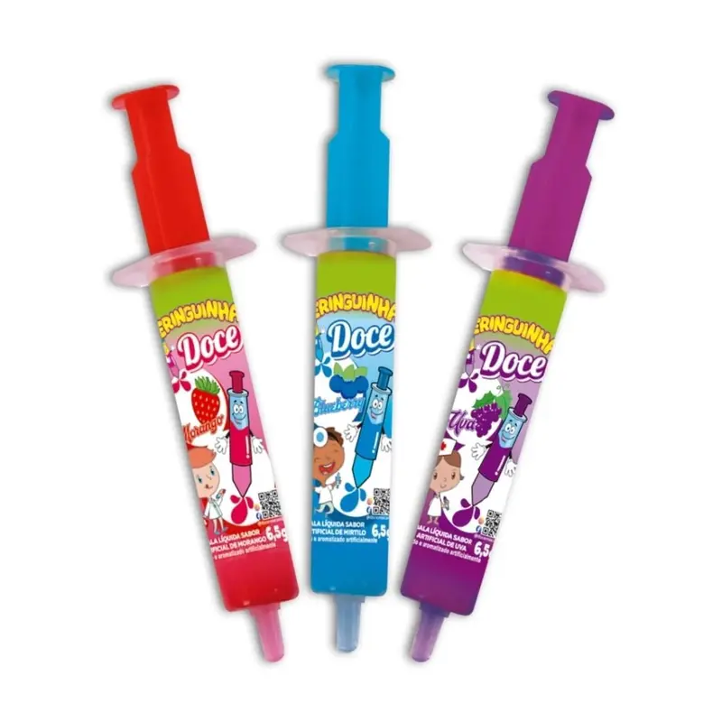 BALA LIQUIDA SERINGUINHA DOCE MIX 6,5G
