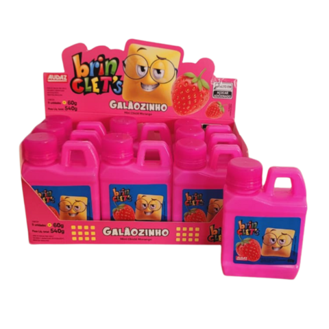 CHICLE BRINCLETS GALAOZINHO AUDAZ 60G