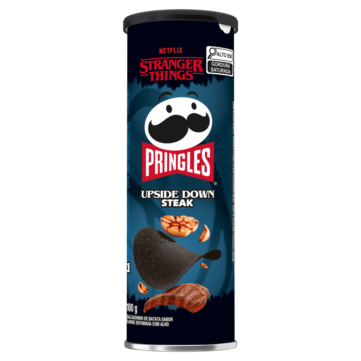 BATATA CHIPS PRINGLES NETFLIX STEAK 100G