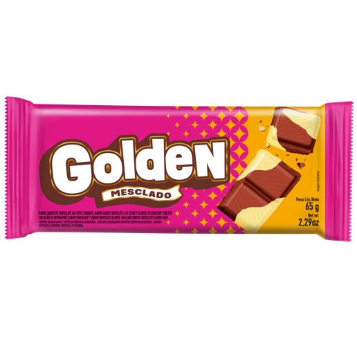 CHOC TABLETE BEL GOLDEN 65G MESCLADO