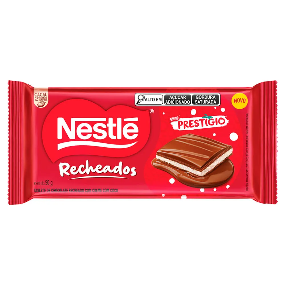 CHOC TABLETE NESTLE 90G RECH PRESTIGIO