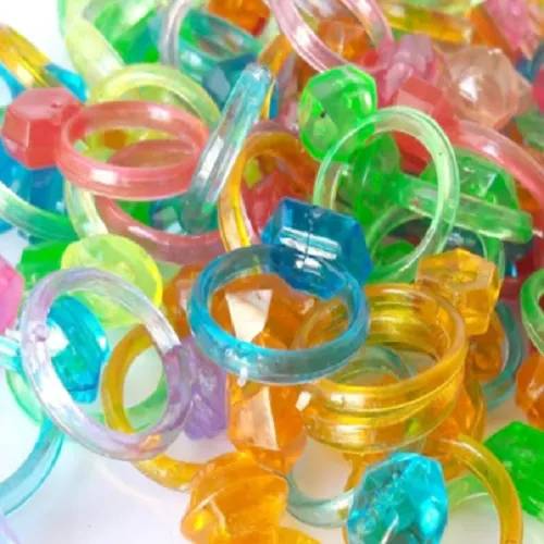 BRINQ PEL PLAST ANEIS C/25