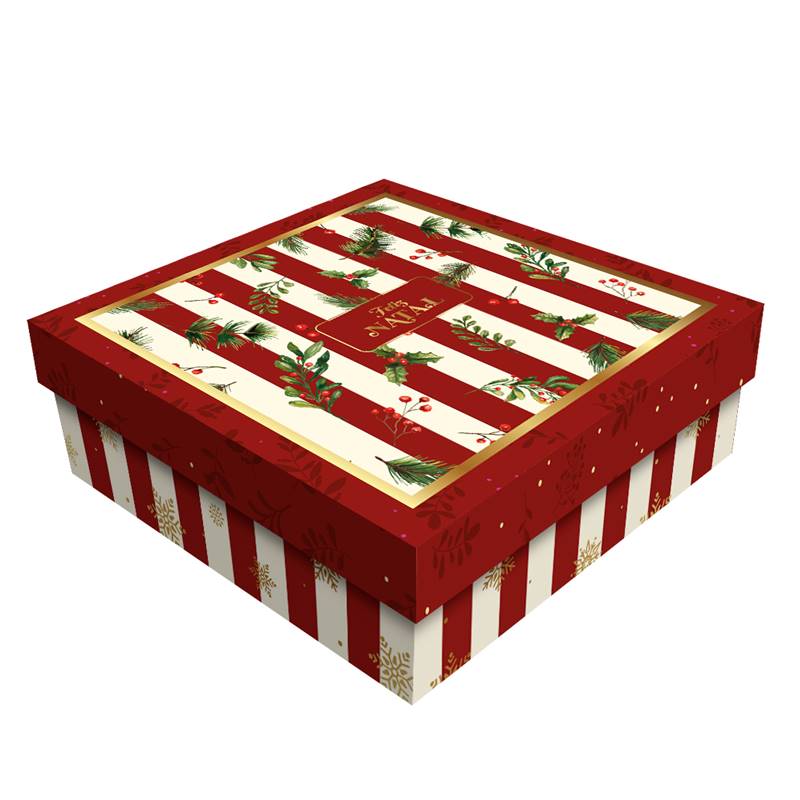 CAIXA PRESEN REGINA C/TPA 17X17X5 NATAL