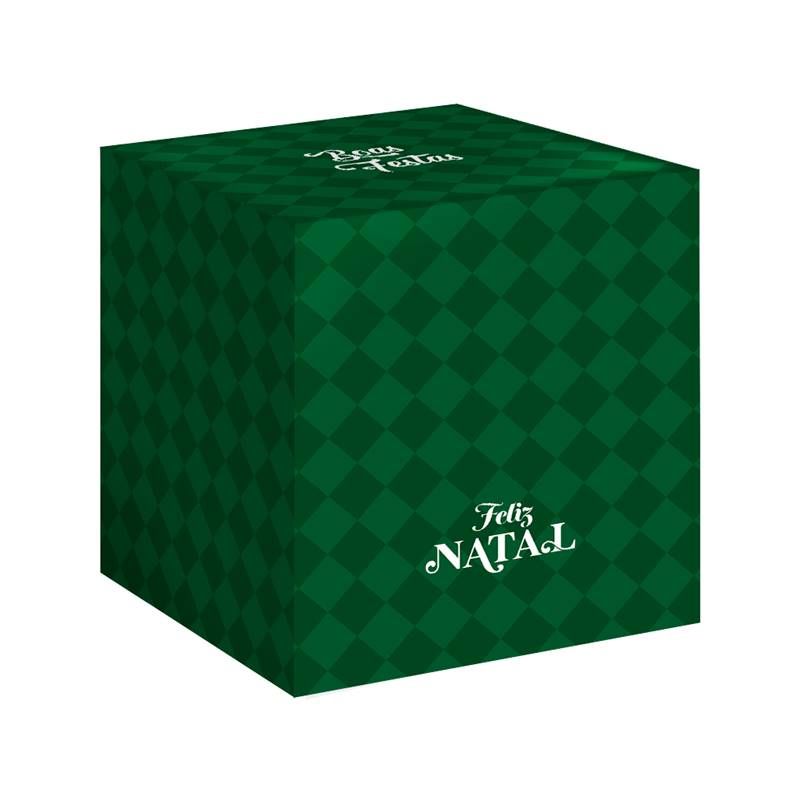 CAIXA P/MINI PANETTONE REGINA NATAL VERD