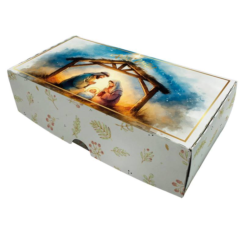 CAIXA P/8 DOCES REGINA NATAL ESPERANCA