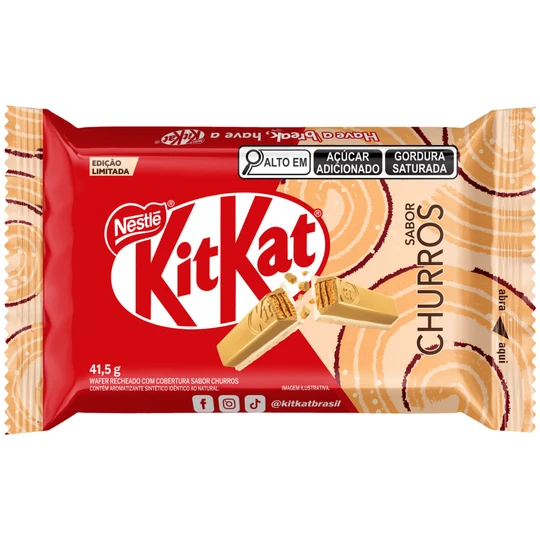 CHOC KITKAT NESTLE CHURROS 41,5G UN