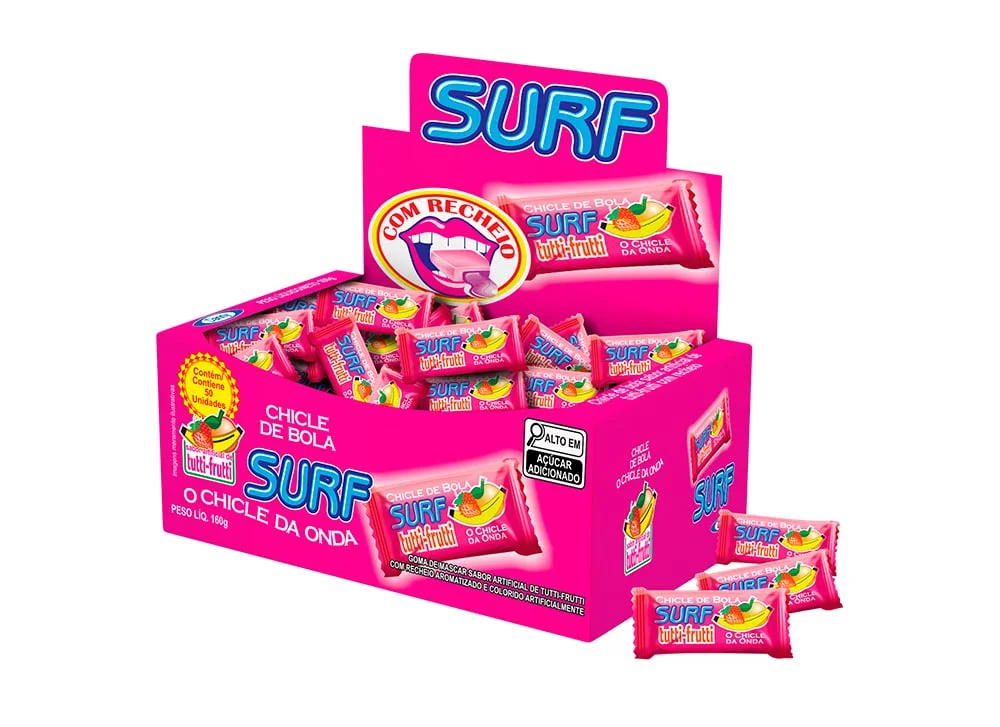 CHICLE DANNY SURF TUTTI FRUTTI C/50