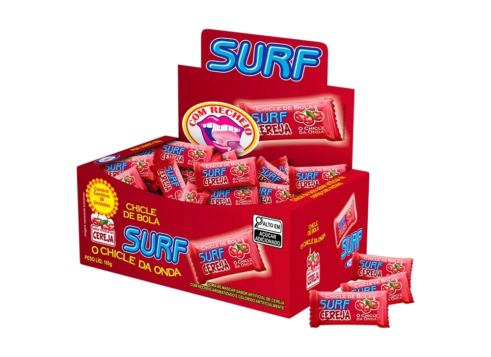 CHICLE DANNY SURF CEREJA C/50