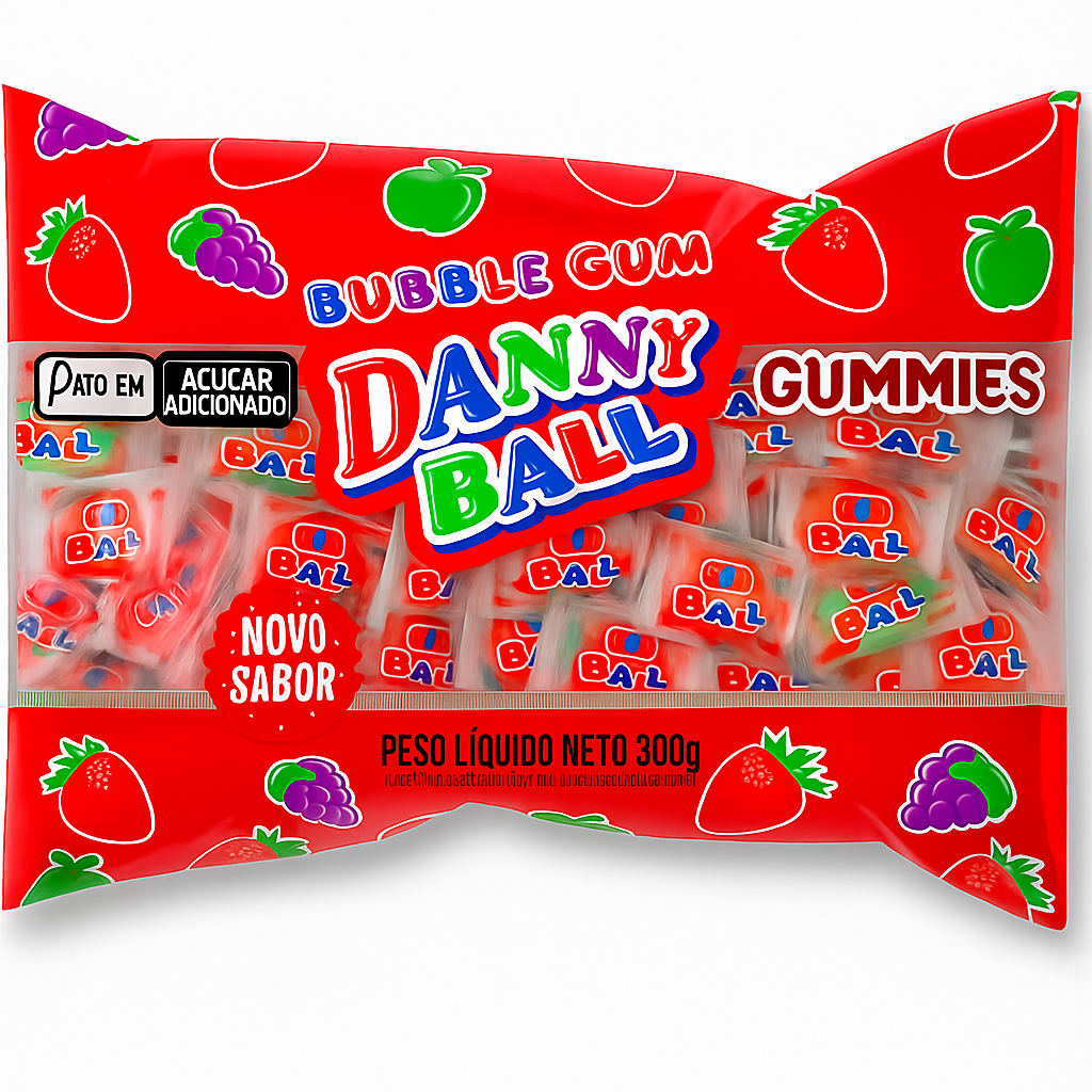 CHICLE DANNY BALL GUMMIES SORTIDO C/100