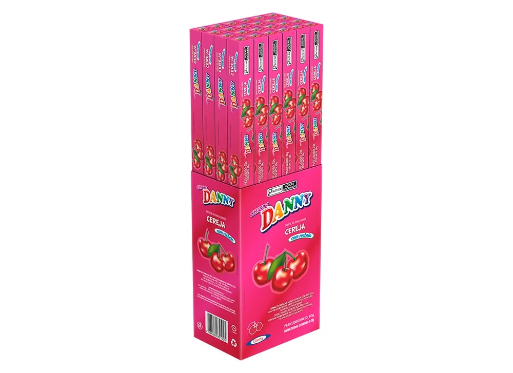 CHICLE DANNY CEREJA 28G UN