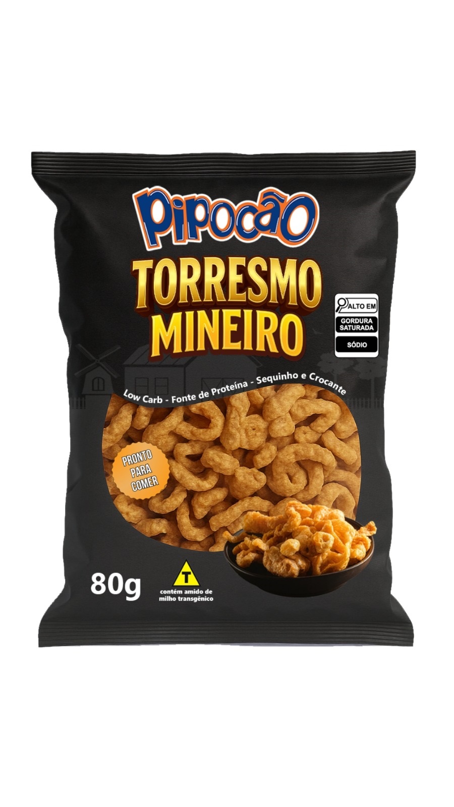 TORRESMO PIPOCAO 80G