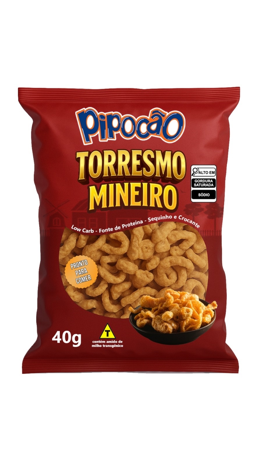 TORRESMO PIPOCAO 40G