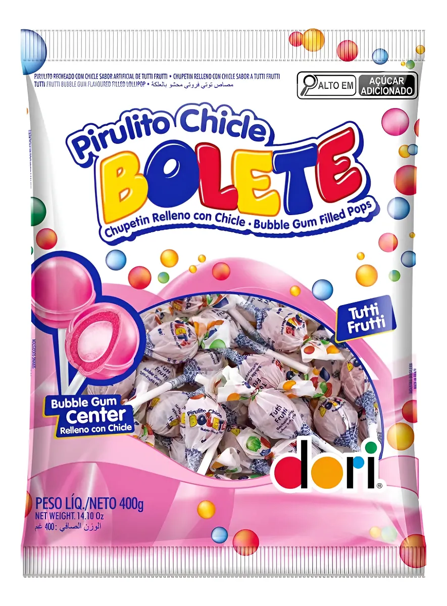 PIR CHICLE DORI BOLETE TUTTI FRUTTI 400G