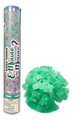 LANCA CONFETE SILVER CHA VDE AGUA 30CM