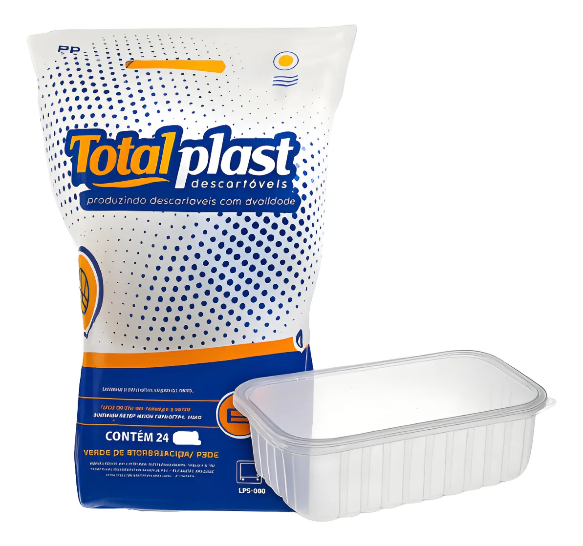 POTE PLAST/TP RET MIC TOTALP 1000ML C/24