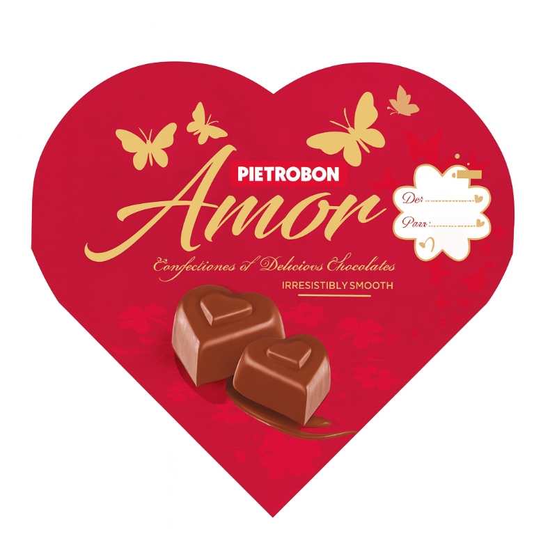 BOMBOM CORACAO PIETROBON AO LEITE 100G