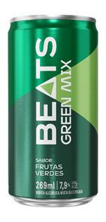 SKOL BEATS GREEN MIX FR VD LATA 269ML UN