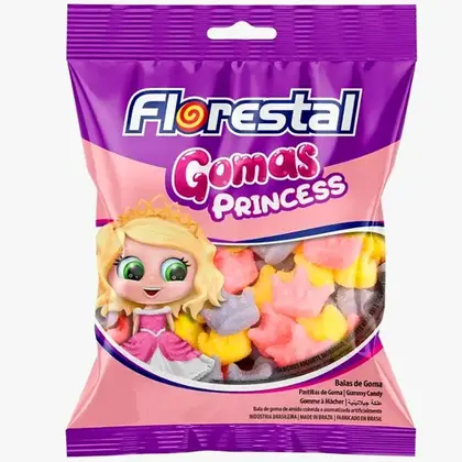 BALA DE GOMA FLORESTAL PRINCESS 150G