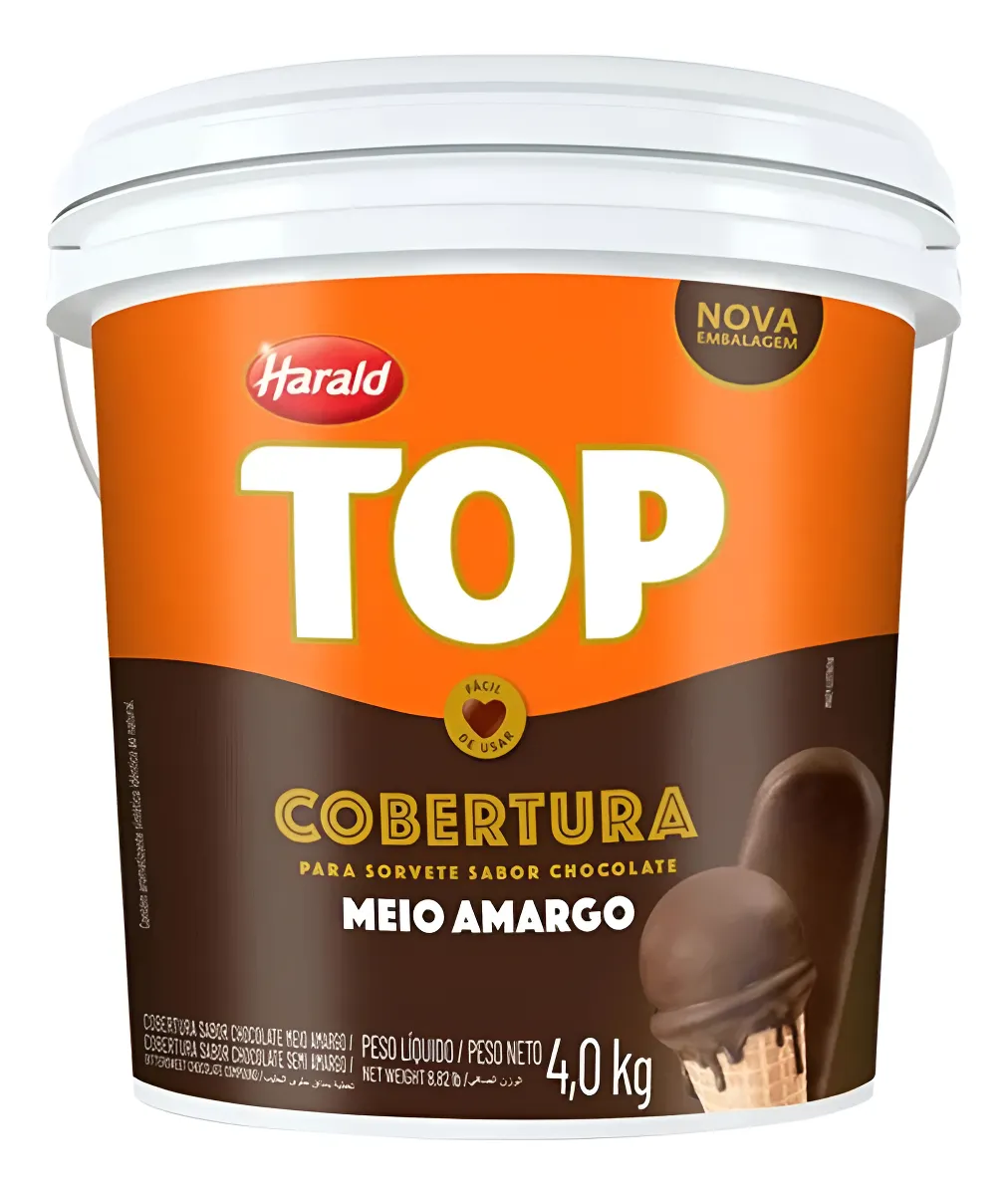 COBERTURA HARALD TOP MEIO AMARGO 4KG